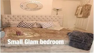 DECORATE MY SMALL GLAM BEDROOM WITH ME FOR CHRISTMAS  + ROOM TOUR 2020 | GREY WHITE LUXURY