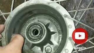 REPAIR MOTORCYCLE BRAKE HUB USING OLD CYLINDER LINER