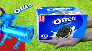 EXPERIMENT OREO VS MEAT GRINDER | AK EXPERIMENT