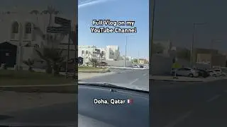 Lovely residential area in Doha, Qatar🇶🇦 #doha #qatar #fifaworldcup2022 #kanpuriya #kanpur #travel