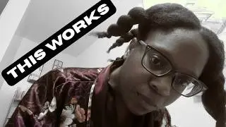 This Simple Style Saved My 4C Hair