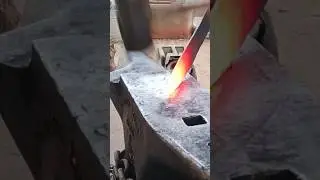 Forging a Huge Falchion Sword Blade #blacksmith #forging #Sword #short #shortsvideo