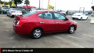 2016 Nissan Versa Spring TX P21220