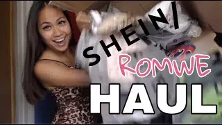 ROMWE/SHEIN TRY-ON HAUL | brit