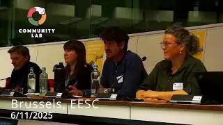 Talk in EESC about Permaculture - Policy Event about Food from Ecolise