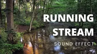 Running Stream Sounds for Sleeping and Relaxing | ASMR | Running Water Sounds | Stress Free Music