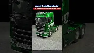 Drive like a real pro with the 1/14 770S Tractor Truck! 🦾 #rc #machine #rchobby #rcmodel