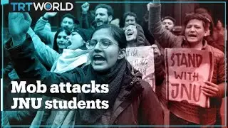 Students and teachers attacked at India&rsquo;s JNU