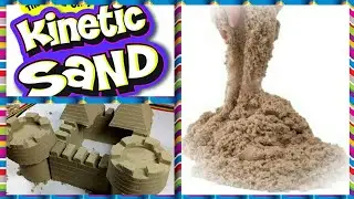 Kinectic Sand Castle - How to build a sand castle