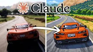 Dei 1 HORA pro CLAUDE Recriar FORZA HORIZON do ZERO! (jogável?)