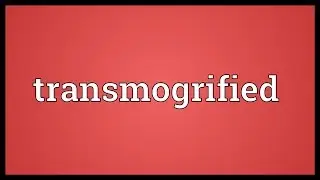 Transmogrified Meaning