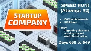 Startup Company Gameplay | Scaling toward World Domination