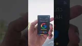 Digital Google Review Card NFC, Dubai, UAE