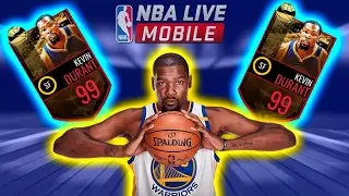 OMG!!! NBA FINALS 99 OVR KEVIN DURANT SET COMPLETED + FULL GAMEPLAY | NBA LIVE MOBILE