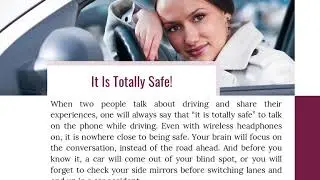 Misbeliefs About Multitasking While Driving A Car