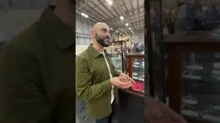 Georgian Silver Etui / Needle case at the Festival of Antiques spotted by Expert Serhat Ahmet