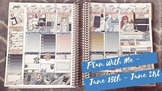 Plan With Me | June 15 - 21 | Erin Condren