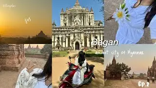 Bagan part -2!🛵🗺️🇲🇲#vlog #myanmar #bagan #travel #vlogger
