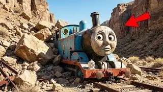 I Found Thomas’ Friend James Abandoned in a Haunted Thomas Train Park — ASMR Restoration