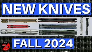 NEW KNIFE RELEASES MID OCTOBER 2024! New Folding and Fixed Blade Knives You Have To See!