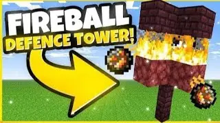 ☄ minecraft how to make flame tower-
