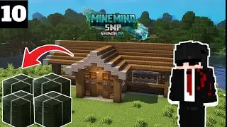 EP10|MINE MIND | I made a super smelter and build and good looking cover build
