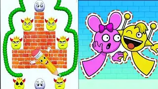 Draw To Smash Vs Wall Challenge - Up To Max Level SpeedRun Gameplay 
