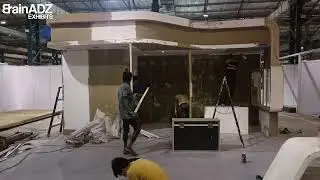 Working on PharmaLytica Expo | Mumbai | Stall and Fabrication | BrainAdz Exhibits