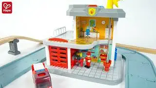 Hape 3736 Emergency Services HQ Railway Play set