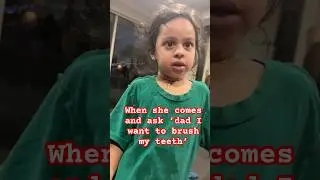 Get toddler to Brush Teeth willingly #bedtimestories #baby #tiktok #shorts #dadanddaughterlove #dad