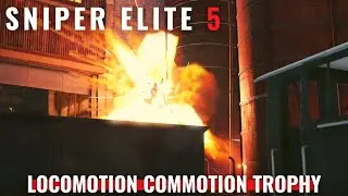 Sniper Elite 5 - Locomotion Commotion trophy (mission 4)