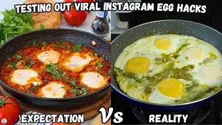 I Tried VIRAL Instagram Egg Hacks 🍳🔥 | Do They Really Work?!