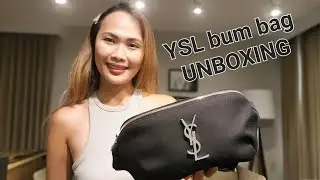 YSL bum bag unboxing | Saint Laurent | Classic Cassandre Crossbody Bag in Canvas and Leather | 2022