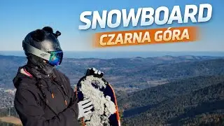 Катание на сноуборде в czarna góra