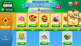 Divine pass is here(july 2021)-Light of the Golden || Dragon city
