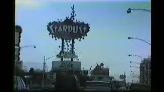 1988 Drive through the desert and Las Vegas