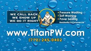 After Sealing a Roof - Look What Happens | The Titan Difference | Titan Pressure Washing Stuart FL.