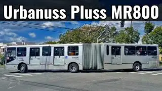 MR800 Busscar Urbanuss Pluss Scania K310 Viação Mercês - Movimentação de ônibus - Curitiba URBS