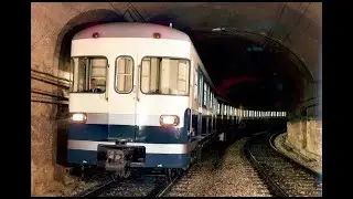 Metro de Barcelona Línia 4 20 11 1999 tren 407 composición 1161 1162 1163 1417 1164
