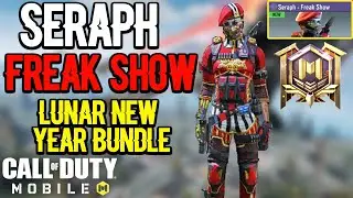 *NEW* SERAPH FREAK SHOW + HBRa3 DRAGON DANCE GAMEPLAY in COD MOBILE | Lunar New Year Bundle Opening|