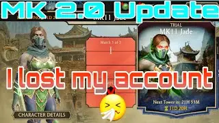 Mortal Kombat Mobile-2.0 update- MK 11 Jade trial tower 1