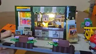 FunWhole Newsstand (F9023) Review | Light-Up Modular Building Kit