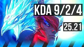 ANIVIA vs YONE (MID) | Dominating | KR Master | 25.21