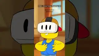 Pov: первый раз играю в VR #анимация #мемы #шорты
