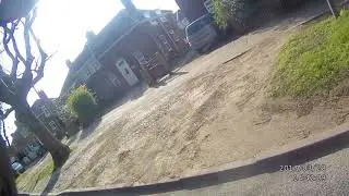 AV16 HMC | Deliveroo | Rider Using Padestrian Footpath, Unlawfully (28.03.17 @15:41)