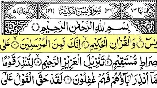 Surah Yasin (☘️Yaseen) Full With Arabic Text | Ep - 203 | Sheikh Abdul Rahman As Sudais #surahyaseen