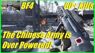 BF4 - We were fighting the ENTIRE Chinese army! | We needed some help! (80+ kills) - Sar21 &AN94
