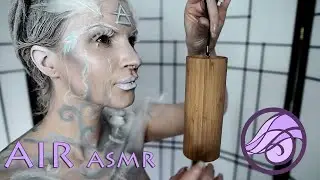 ASMR AIR Element  Chimes and  relaxation,breathing, gentle winds , feathers