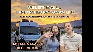 From Military to Van Life | Our Class B RV Tour + The Start of The Vanagers Journey