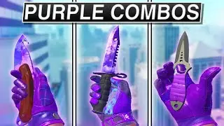 THE BEST PURPLE KNIFE AND GLOVE COMBOS IN CS2! (ANY BUDGET 2026)